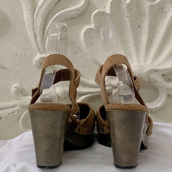 Brown Leather Clogs Mule NWOT - Picture 8 of 13